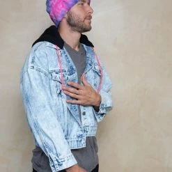 SpiritHoods LLC Cotton Candy Faux Fur Beanie | Men's