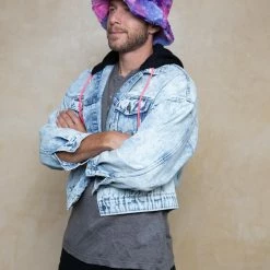 SpiritHoods NEW Cotton Candy Faux Fur Bucket Hat | Men's