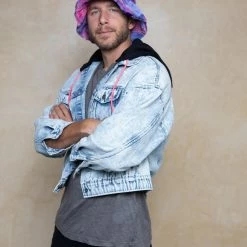 SpiritHoods NEW Cotton Candy Faux Fur Bucket Hat | Men's