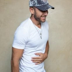 SpiritHoods LLC DAY TIME STYLE Phoenix Grey Velvet Baseball Hat | Men's