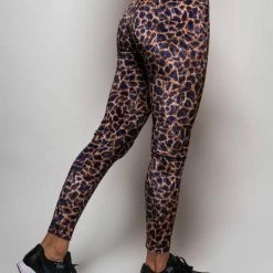 SpiritHoods LLC Purple Cheetah Velvet Leggings FESTIVAL SALE