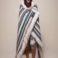 SpiritHoods LLC HOME GOODS Husky Baja Faux Fur Throw