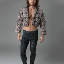 SpiritHoods LLC Black Panther Velvet Leggings | Men's