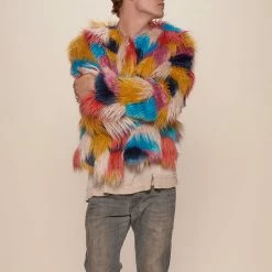 SpiritHoods Butterfly Faux Fur Bomber Jacket | Men's COMING SOON