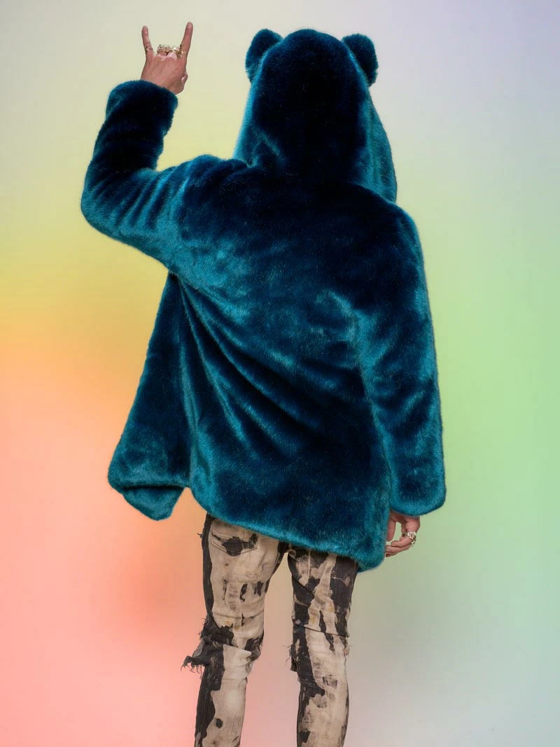 SpiritHoods LLC Royal Wolf Luxe Classic Faux Fur Coat | Men's NIGHT TIME STYLE 1 SpiritHoods LLC Royal Wolf Luxe Classic Faux Fur Coat | Men's NIGHT TIME STYLE