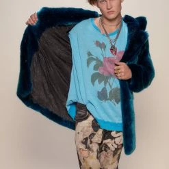 SpiritHoods LLC Royal Wolf Luxe Classic Faux Fur Coat | Men's NIGHT TIME STYLE 9 SpiritHoods LLC Royal Wolf Luxe Classic Faux Fur Coat | Men's NIGHT TIME STYLE