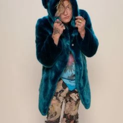 SpiritHoods LLC Royal Wolf Luxe Classic Faux Fur Coat | Men's NIGHT TIME STYLE 10 SpiritHoods LLC Royal Wolf Luxe Classic Faux Fur Coat | Men's NIGHT TIME STYLE