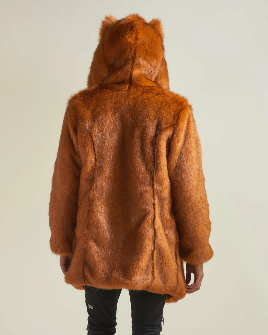 SpiritHoods LLC VIBRANT COLORS Artist Edition VAMP Wolf Faux Fur Coat | Men's 9 SpiritHoods LLC VIBRANT COLORS Artist Edition VAMP Wolf Faux Fur Coat | Men's