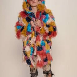 SpiritHoods LLC Butterfly Hooded Faux Fur Coat | Men's NIGHT TIME STYLE 9 SpiritHoods LLC Butterfly Hooded Faux Fur Coat | Men's NIGHT TIME STYLE