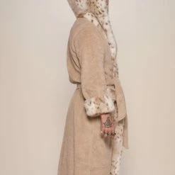 SpiritHoods LLC Snow Leopard Classic Faux Fur Robe | Men's COMING SOON 15 SpiritHoods LLC Snow Leopard Classic Faux Fur Robe | Men's COMING SOON