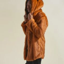 SpiritHoods LLC VIBRANT COLORS Artist Edition VAMP Wolf Faux Fur Coat | Men's 14 SpiritHoods LLC VIBRANT COLORS Artist Edition VAMP Wolf Faux Fur Coat | Men's