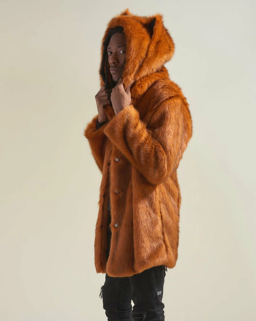 SpiritHoods LLC VIBRANT COLORS Artist Edition VAMP Wolf Faux Fur Coat | Men's 6 SpiritHoods LLC VIBRANT COLORS Artist Edition VAMP Wolf Faux Fur Coat | Men's