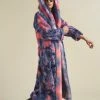 SpiritHoods LLC Peach Sorbet Cat Classic Faux Fur Style Robe | Men's NEW