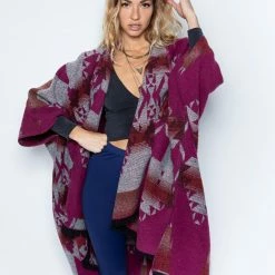 SpiritHoods LLC Grey Fox Fabric Poncho | Women's COMING SOON