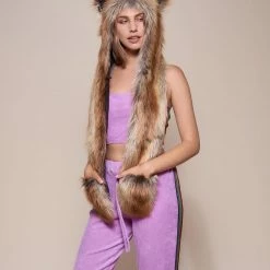 SpiritHoods LLC FESTIVAL Red Fox Faux Fur Hood | Women's