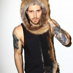 SpiritHoods LLC Red Fox Faux Fur Hood | Men's MENS