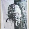 SpiritHoods LLC Artist Edition Lora Zombie The One You Feed White Wolf Faux Fur Throw