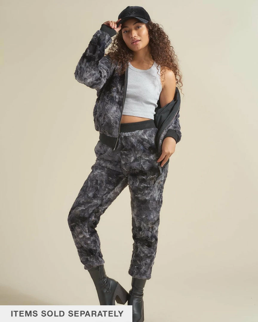 SpiritHoods LLC Shark ULTRA SOFT Faux Fur Bomber Jacket | Women's 2 SpiritHoods LLC Shark ULTRA SOFT Faux Fur Bomber Jacket | Women's