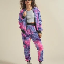 SpiritHoods LLC NEW Cotton Candy Kitty ULTRA SOFT Faux Fur Sweatpants | Women's