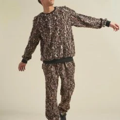 SpiritHoods LLC NEW Bobcat ULTRA SOFT Faux Fur Sweater | Men's