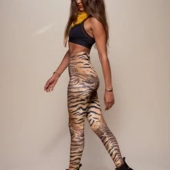 SpiritHoods LLC Tiger Velvet Leggings | Women's