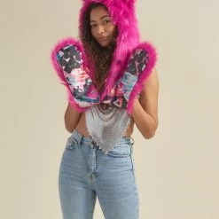 SpiritHoods LLC Lipstick Wolf Collector Edition Faux Fur Hood | Women's 17 SpiritHoods LLC Lipstick Wolf Collector Edition Faux Fur Hood | Women's