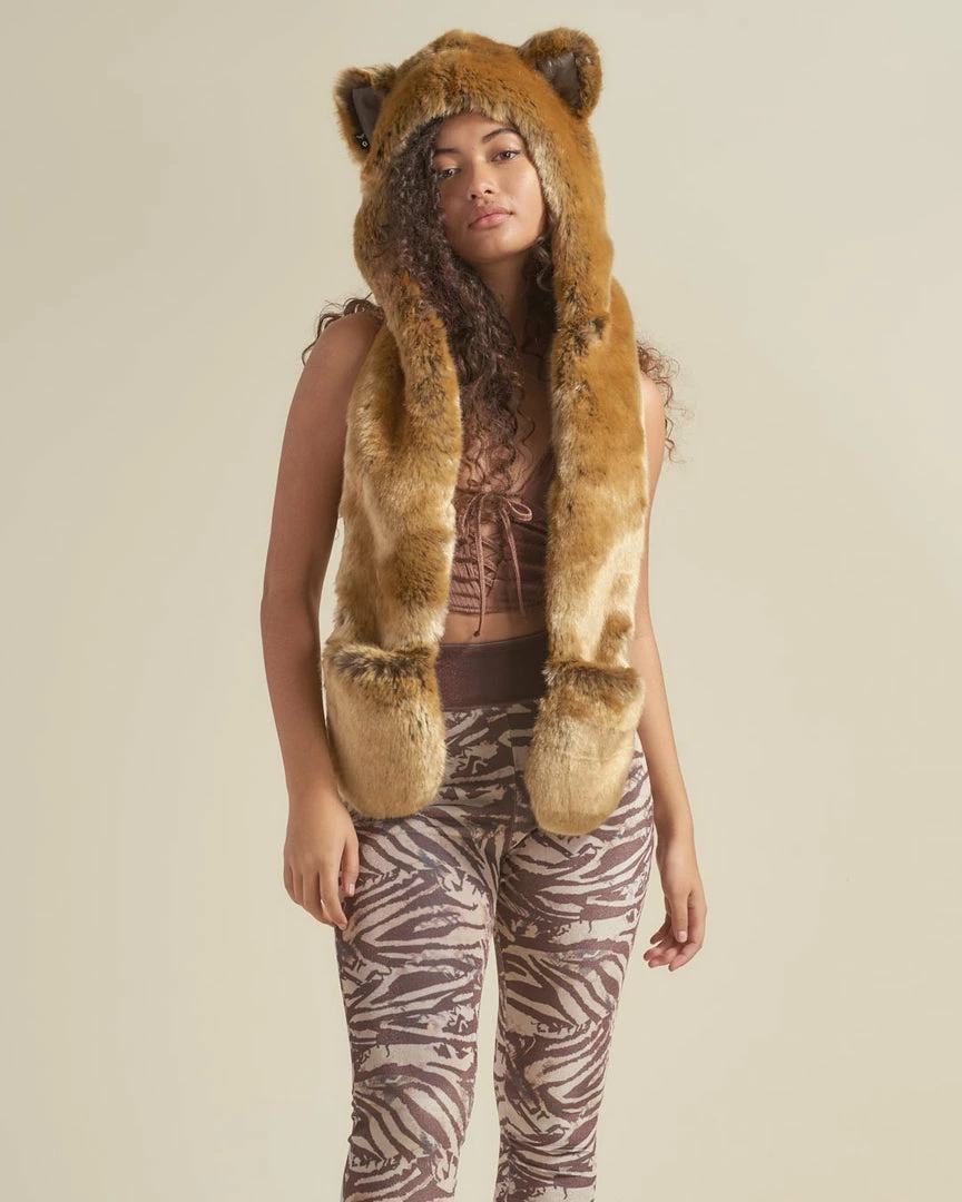 SpiritHoods NEW Puma Collector Edition Panthera Faux Fur Hood | Women's 9 SpiritHoods NEW Puma Collector Edition Panthera Faux Fur Hood | Women's