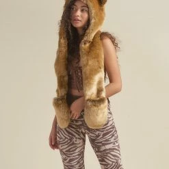 SpiritHoods NEW Puma Collector Edition Panthera Faux Fur Hood | Women's 15 SpiritHoods NEW Puma Collector Edition Panthera Faux Fur Hood | Women's