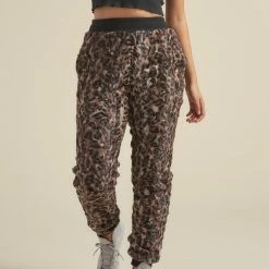 SpiritHoods LLC Bobcat ULTRA SOFT Faux Fur Sweatpants | Women's