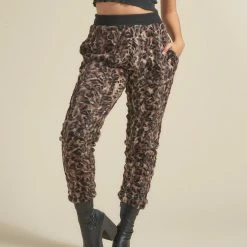 SpiritHoods LLC Bobcat ULTRA SOFT Faux Fur Sweatpants | Women's