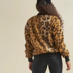 SpiritHoods LLC NEW Cheetah ULTRA SOFT Faux Fur Bomber Jacket | Women's 17 SpiritHoods LLC NEW Cheetah ULTRA SOFT Faux Fur Bomber Jacket | Women's
