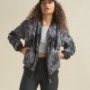 SpiritHoods LLC Shark ULTRA SOFT Faux Fur Bomber Jacket | Women's