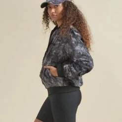 SpiritHoods LLC Shark ULTRA SOFT Faux Fur Bomber Jacket | Women's 16 SpiritHoods LLC Shark ULTRA SOFT Faux Fur Bomber Jacket | Women's