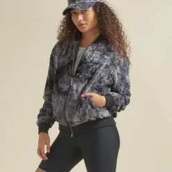 SpiritHoods LLC Shark ULTRA SOFT Faux Fur Bomber Jacket | Women's 14 SpiritHoods LLC Shark ULTRA SOFT Faux Fur Bomber Jacket | Women's