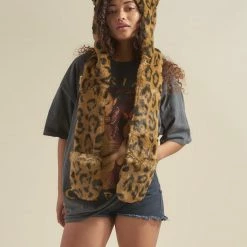 SpiritHoods LLC Jaguar Luxe Collector Edition Faux Fur Hood | Women's