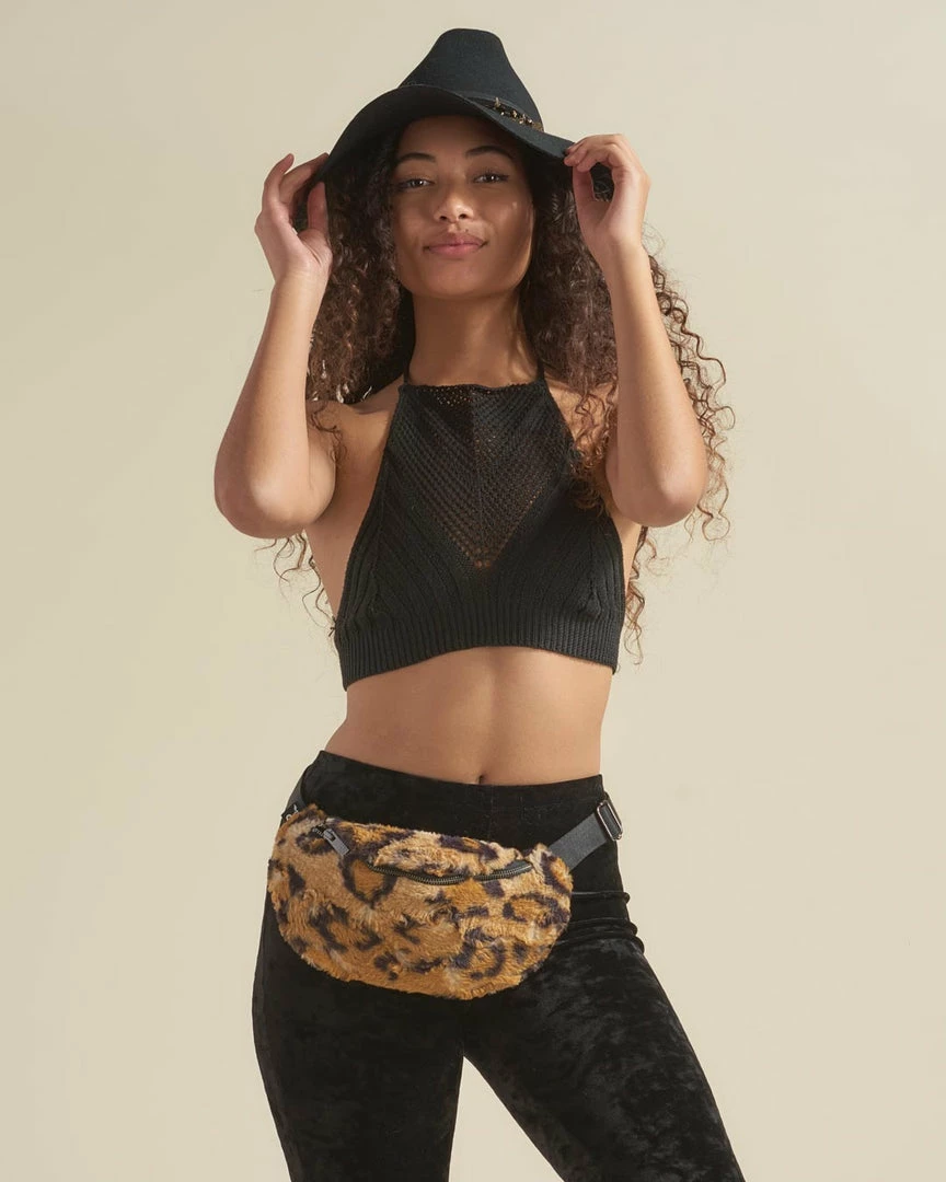 SpiritHoods LLC FESTIVAL Cheetah ULTRA SOFT Faux Fur Fanny Pack 10 SpiritHoods LLC FESTIVAL Cheetah ULTRA SOFT Faux Fur Fanny Pack