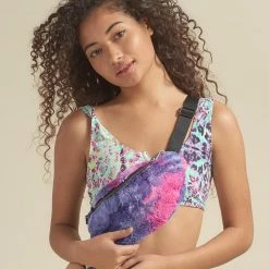 SpiritHoods LLC Cotton Candy Kitty ULTRA SOFT Faux Fur Fanny Pack