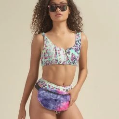 SpiritHoods LLC Cotton Candy Kitty ULTRA SOFT Faux Fur Fanny Pack