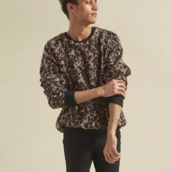 SpiritHoods LLC NEW Bobcat ULTRA SOFT Faux Fur Sweater | Men's