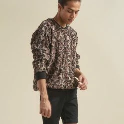 SpiritHoods LLC NEW Bobcat ULTRA SOFT Faux Fur Sweater | Men's