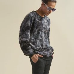 SpiritHoods LLC Shark ULTRA SOFT Faux Fur Sweater | Men's