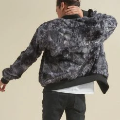 SpiritHoods LLC Shark ULTRA SOFT Faux Fur Bomber Jacket | Men's NEW 19 SpiritHoods LLC Shark ULTRA SOFT Faux Fur Bomber Jacket | Men's NEW