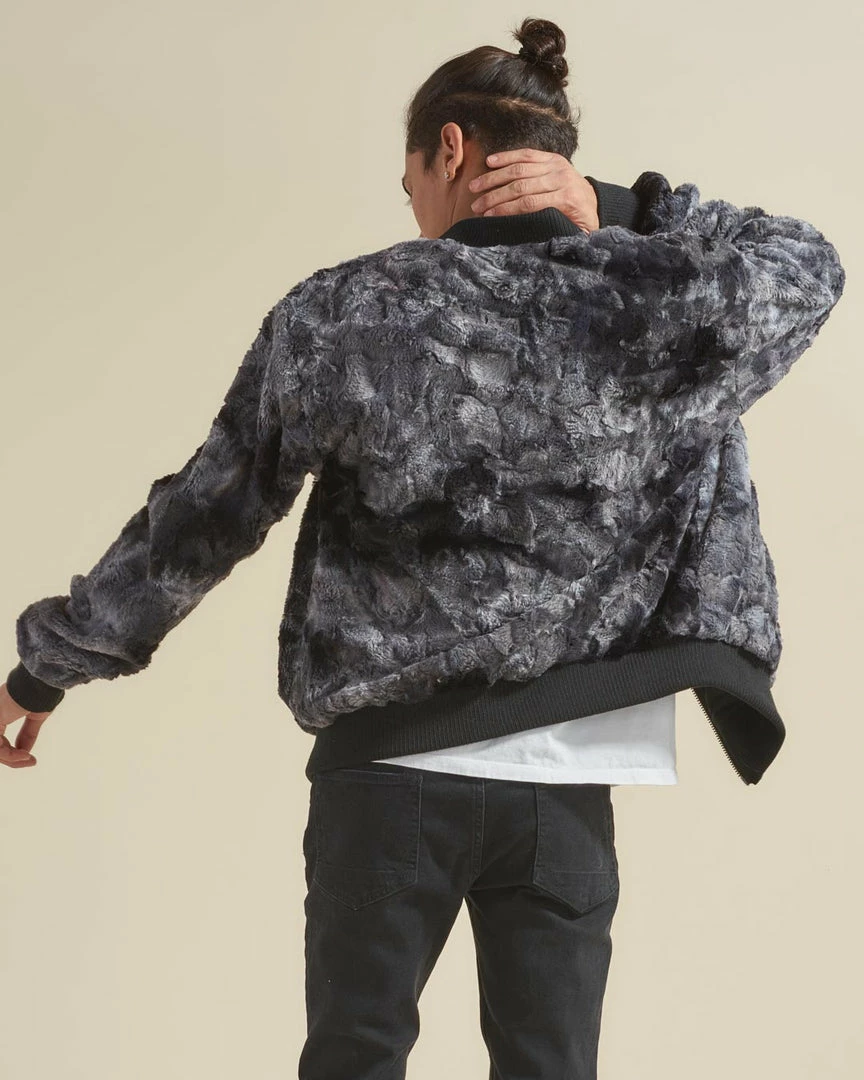 SpiritHoods LLC Shark ULTRA SOFT Faux Fur Bomber Jacket | Men's NEW 9 SpiritHoods LLC Shark ULTRA SOFT Faux Fur Bomber Jacket | Men's NEW