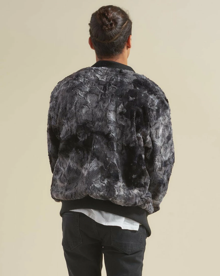 SpiritHoods LLC Shark ULTRA SOFT Faux Fur Bomber Jacket | Men's NEW 11 SpiritHoods LLC Shark ULTRA SOFT Faux Fur Bomber Jacket | Men's NEW