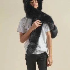 SpiritHoods LLC *Almost Purfect* Graffiti Wolf Luxe Faux Fur Hood 13 SpiritHoods LLC *Almost Purfect* Graffiti Wolf Luxe Faux Fur Hood