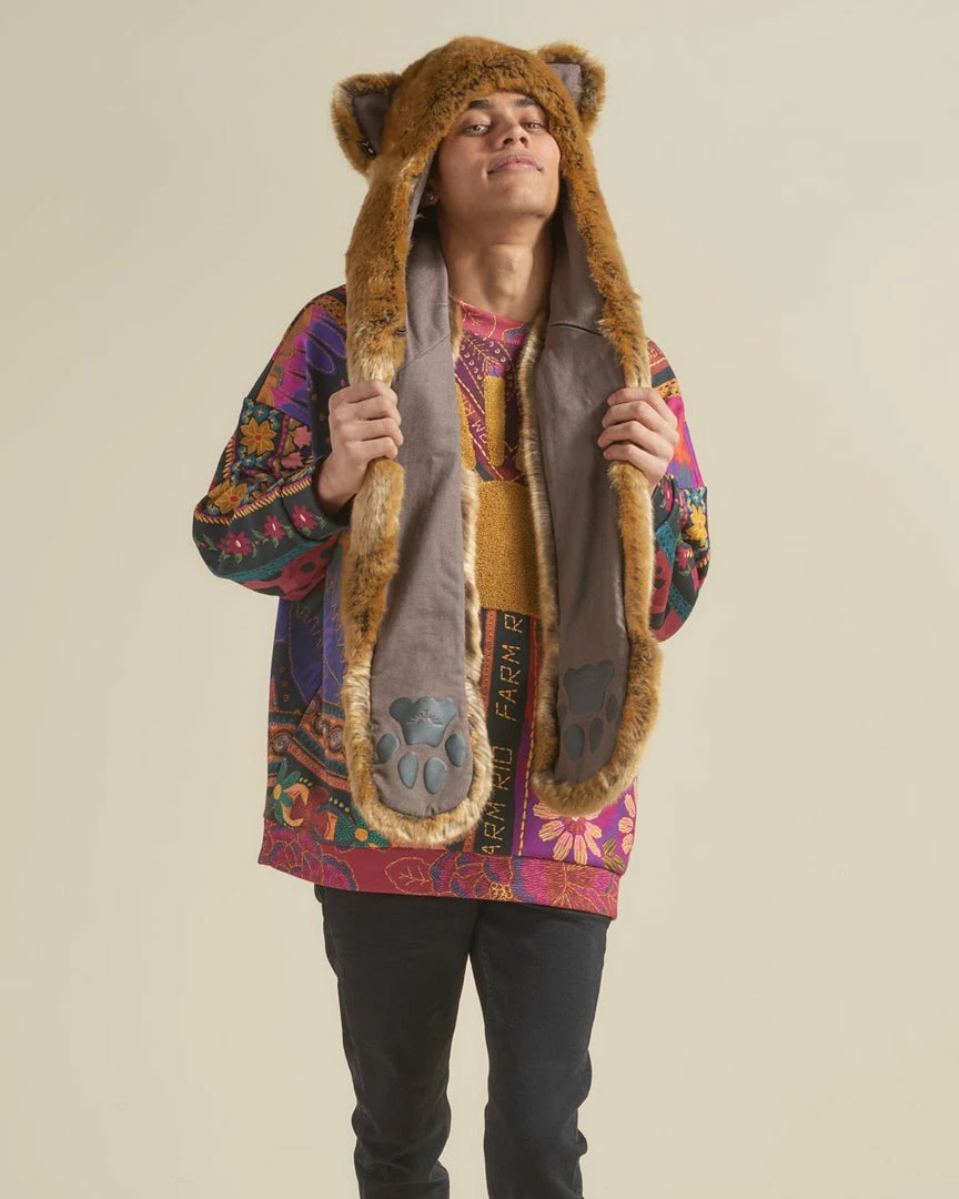 SpiritHoods NEW Puma Collector Edition Panthera Faux Fur Hood | Men's 6 SpiritHoods NEW Puma Collector Edition Panthera Faux Fur Hood | Men's