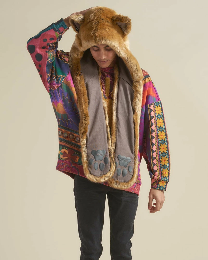 SpiritHoods NEW Puma Collector Edition Panthera Faux Fur Hood | Men's 1 SpiritHoods NEW Puma Collector Edition Panthera Faux Fur Hood | Men's