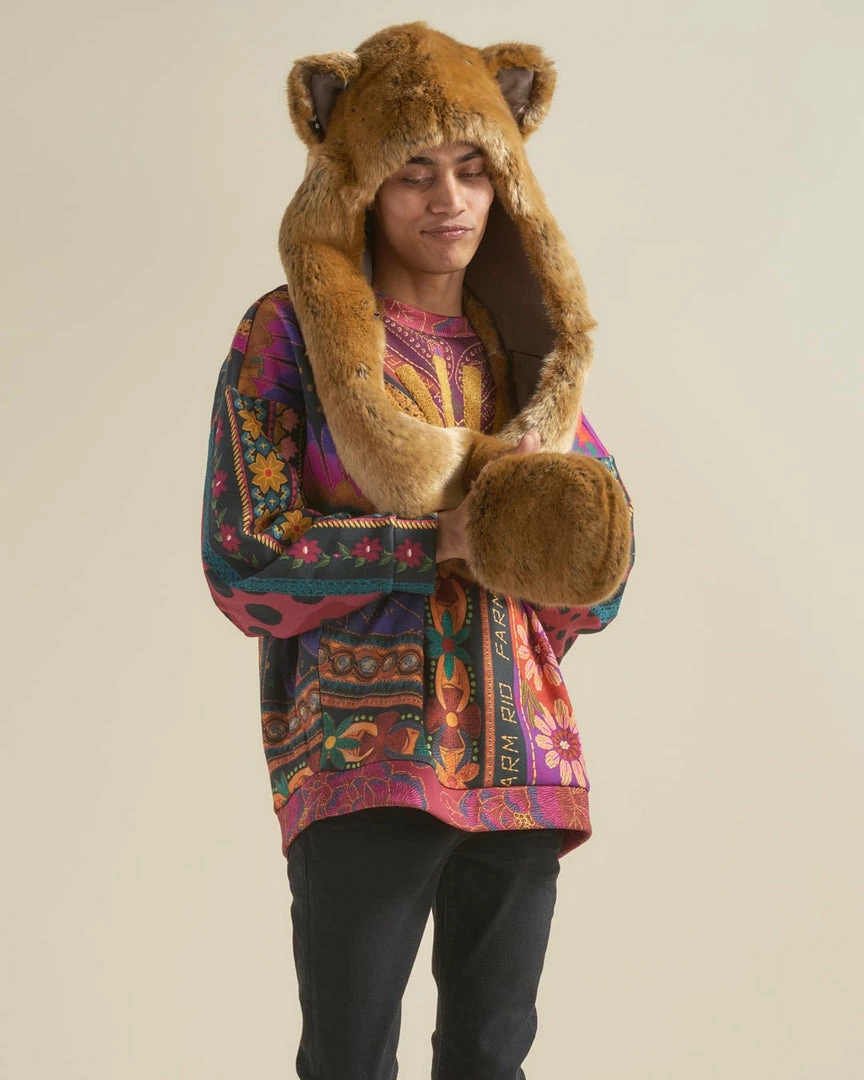 SpiritHoods NEW Puma Collector Edition Panthera Faux Fur Hood | Men's 8 SpiritHoods NEW Puma Collector Edition Panthera Faux Fur Hood | Men's