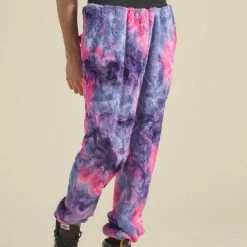 SpiritHoods LLC Cotton Candy Cat ULTRA SOFT Faux Fur Sweatpants | Men's