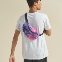 SpiritHoods LLC Cotton Candy Kitty ULTRA SOFT Faux Fur Fanny Pack